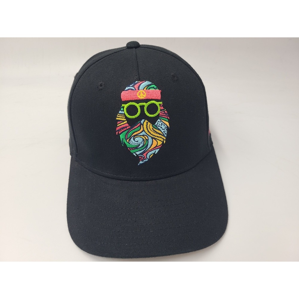 Furry Hippie Beard Company Snapback Hat Cap Cotton Grooming Hair‎ Care Men Black